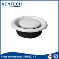 Ceiling exhaust air disc valve/metal disc valve